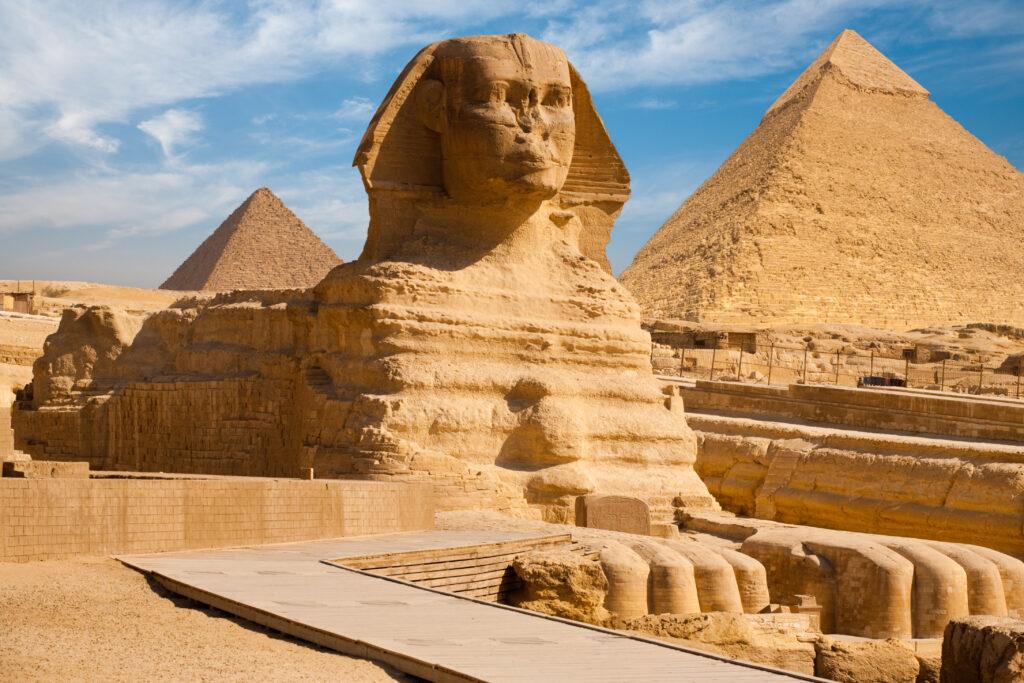 Sehenswürdigkeiten in Ägypten - die Pyramiden von Gizeh & Sphinx